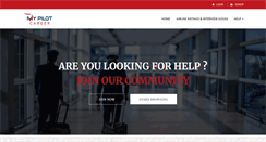 Desktop Screenshot of mypilotcareer.com